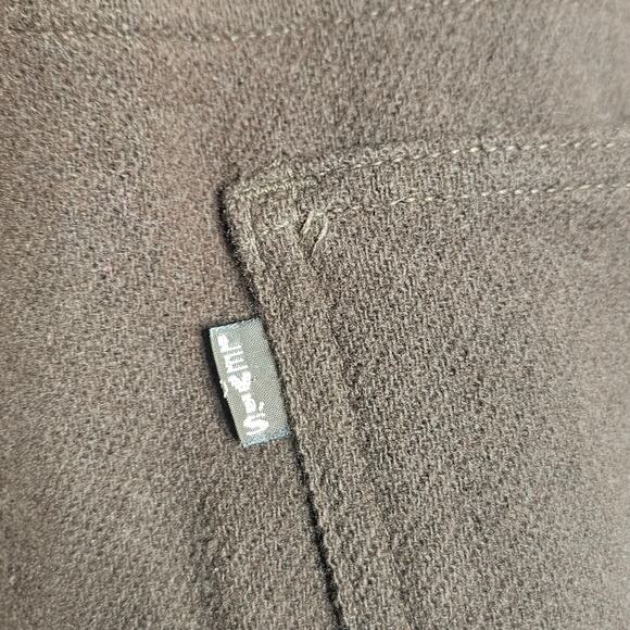 VTG 60s Levi's for Gals 542 Big E Velvety Brown Bell Bottoms, 26x27 - Picture 7 of 10